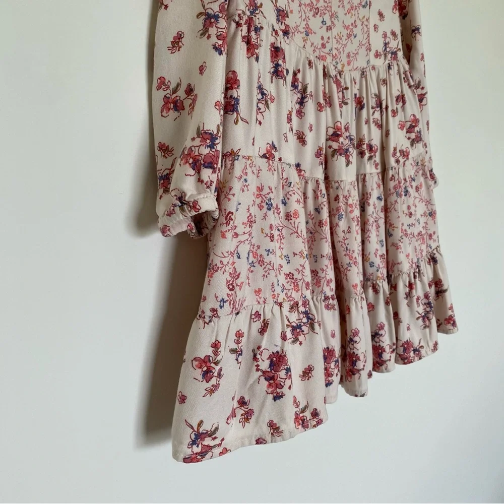OshKosh B'gosh Pink and Red Floral Blouse